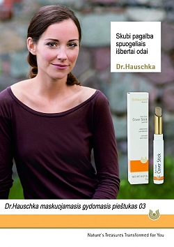 Dr. Hauschka Cover Stick 03 – skubi pagalba spuogeliais išbertai odai! 