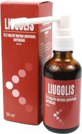 Liugolis 12.5mg/ml burnos gleivinės purškalas 50ml