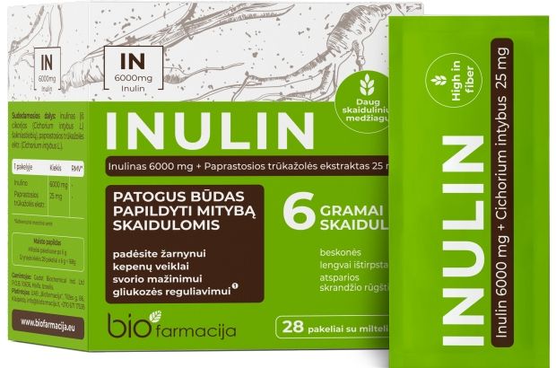 Inulin 6.5g milteliai N28