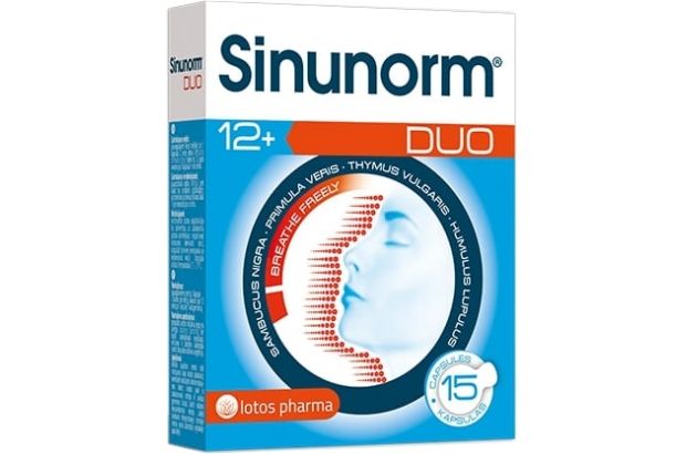 Sinunorm DUO kapsulės N15