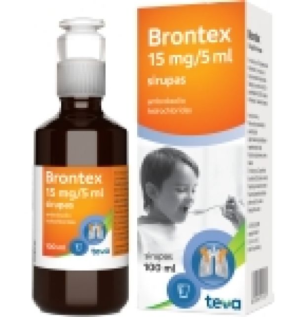 Brontex 15mg/5ml sirupas 100ml