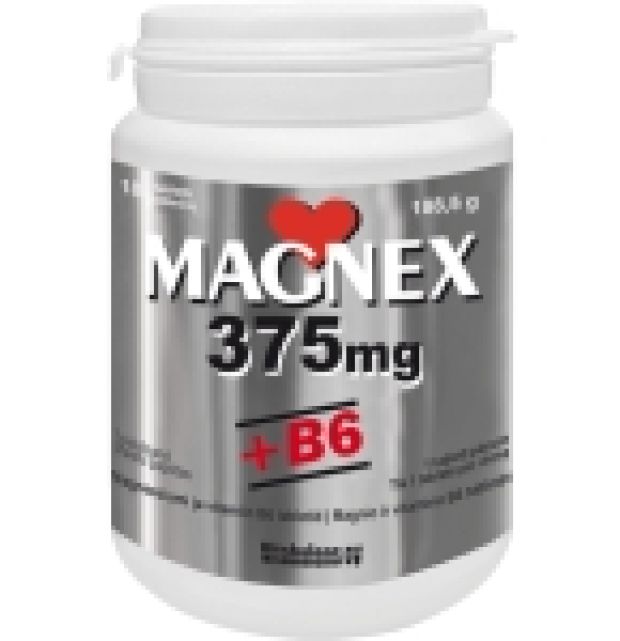 Magnex 375mg + B6 tabletės N180